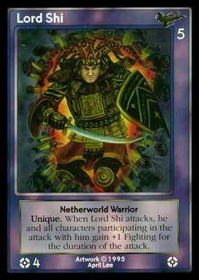 Shadowfist Lord Shi - Netherworld