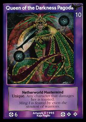 Shadowfist Queen of the Darkness Pagoda - Netherworld