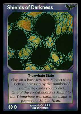 Shadowfist Shields of Darkness - Netherworld