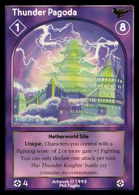 Shadowfist Thunder Pagoda - Netherworld