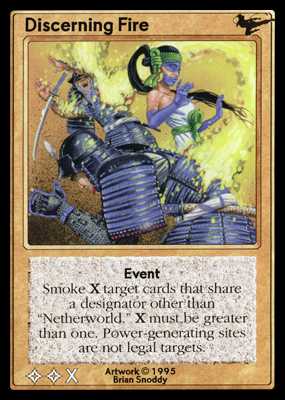 Shadowfist Discerning Fire - Netherworld
