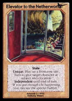 Shadowfist Elevator to the Netherworld - Netherworld