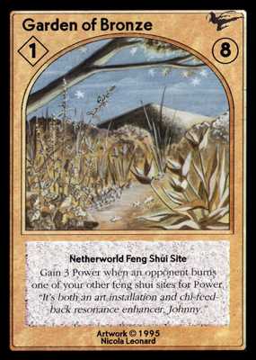 Shadowfist Garden of Bronze - Netherworld