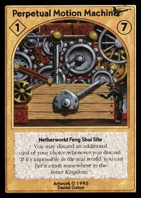 Shadowfist Perpetual Motion Machine - Netherworld