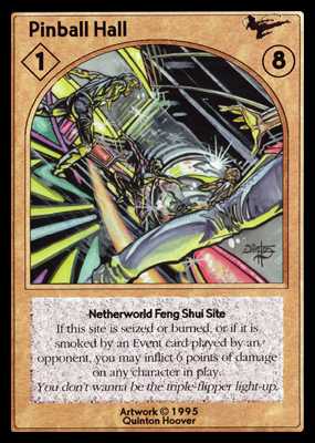 Shadowfist Pinball Hall - Netherworld