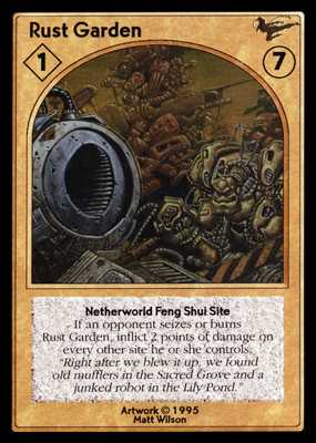 Shadowfist Rust Garden - Netherworld