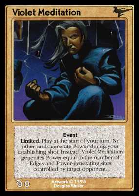 Shadowfist Violet Meditation - Netherworld