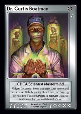 Shadowfist Dr. Curtis Boatman - Netherworld 2
