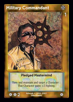 Shadowfist Military Commandant - Netherworld 2