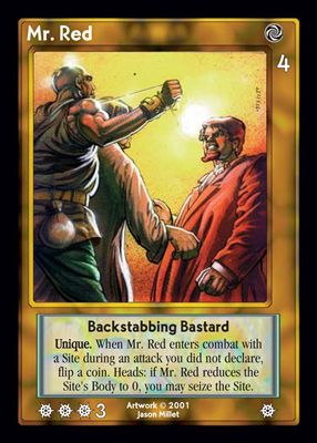 Shadowfist Mr. Red - Netherworld 2