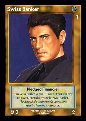 Shadowfist Swiss Banker - Netherworld 2