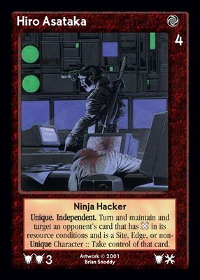 Shadowfist Hiro Asataka - Netherworld 2