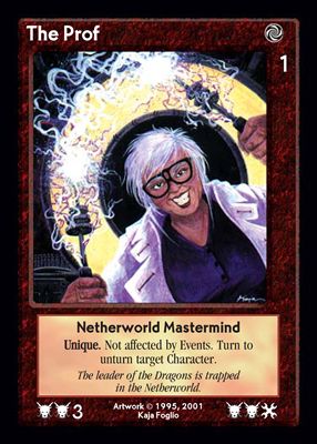 Shadowfist The Prof - Netherworld 2