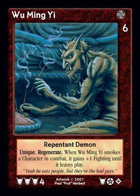 Shadowfist Wu Ming Yi - Netherworld 2