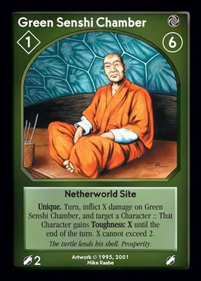 Shadowfist Green Senshi Chamber - Netherworld 2