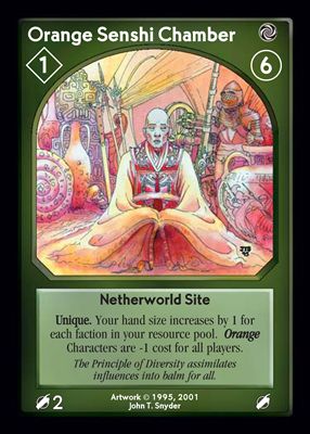 Shadowfist Orange Senshi Chamber - Netherworld 2