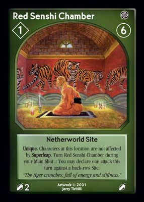 Shadowfist Red Senshi Chamber - Netherworld 2