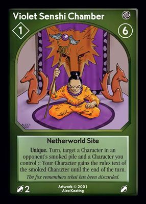 Shadowfist Violet Senshi Chamber - Netherworld 2