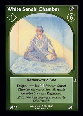 Shadowfist White Senshi Chamber - Netherworld 2