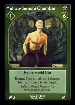 Shadowfist Yellow Senshi Chamber - Netherworld 2