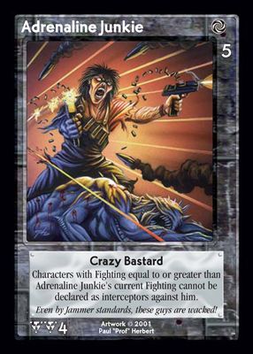 Shadowfist Adrenaline Junkie - Netherworld 2