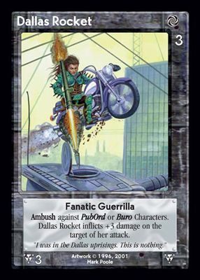 Shadowfist Dallas Rocket - Netherworld 2