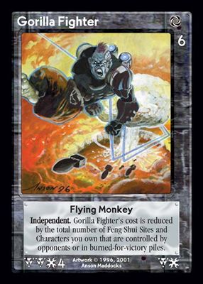 Shadowfist Gorilla Fighter - Netherworld 2