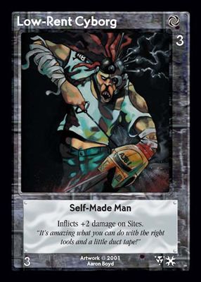 Shadowfist Low-Rent Cyborg - Netherworld 2