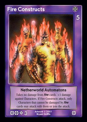 Shadowfist Fire Constructs - Netherworld 2