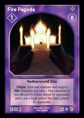 Shadowfist Fire Pagoda - Netherworld 2