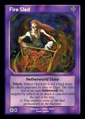 Shadowfist Fire Sled - Netherworld 2
