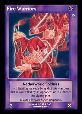 Shadowfist Fire Warriors - Netherworld 2