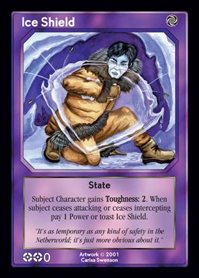 Shadowfist Ice Shield - Netherworld 2