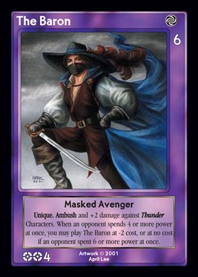 Shadowfist The Baron - Netherworld 2