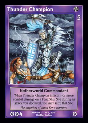 Shadowfist Thunder Champion - Netherworld 2