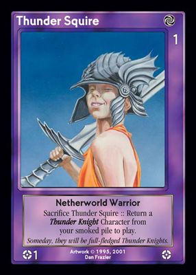 Shadowfist Thunder Squire - Netherworld 2