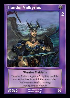 Shadowfist Thunder Valkyries - Netherworld 2