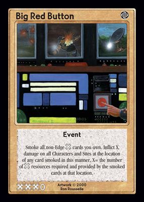 Shadowfist Big Red Button - Netherworld 2