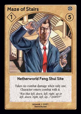 Shadowfist Maze of Stairs - Netherworld 2