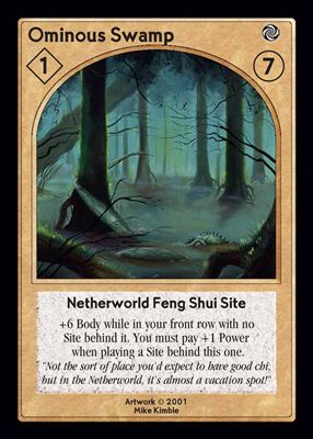 Shadowfist Ominous Swamp - Netherworld 2