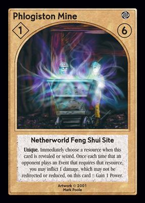 Shadowfist Phlogiston Mine - Netherworld 2