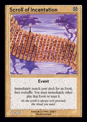 Shadowfist Scroll of Incantation - Netherworld 2