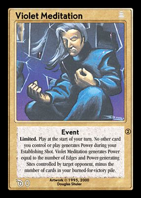 Shadowfist Violet Meditation - Throne War