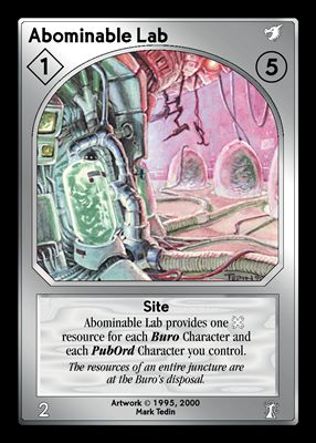 Shadowfist Abominable Lab - Year of the Dragon