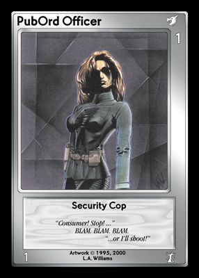 Shadowfist PubOrd Officer - Year of the Dragon