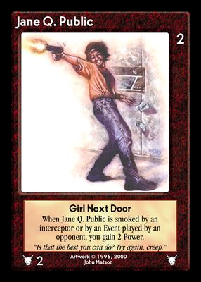 Shadowfist Jane Q. Public - Year of the Dragon