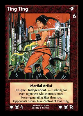 Shadowfist Ting Ting - Year of the Dragon
