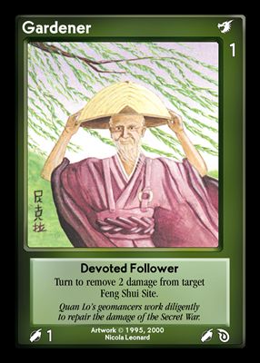 Shadowfist Gardener - Year of the Dragon