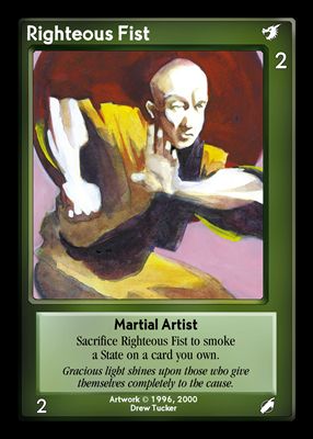 Shadowfist Righteous Fist - Year of the Dragon