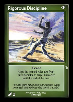 Shadowfist Rigorous Discipline - Year of the Dragon